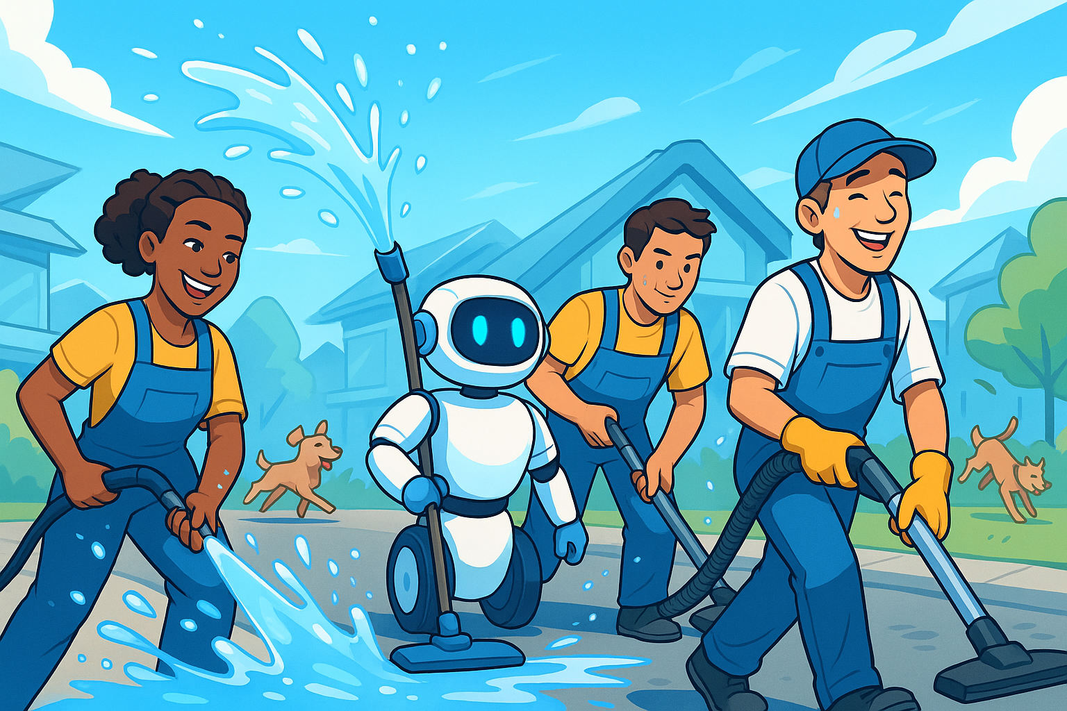 FriendlyProClean home and carpet cleaning team in Chicago